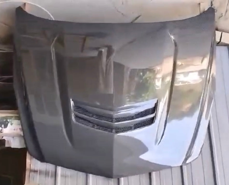 2016-2019 ATS / ATS-V - Carbon Fiber Vented Front Hood